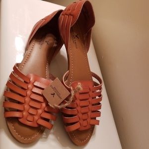 New American Eagle sandals.